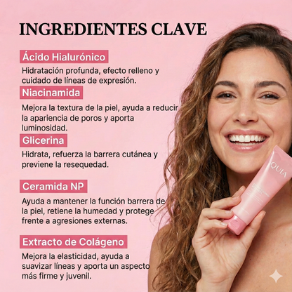 QUIA™ | Mascarilla nocturna para firmeza, iluminación e hidratación