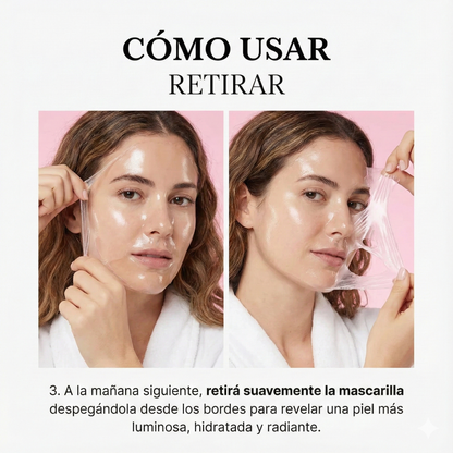 QUIA™ | Mascarilla nocturna para firmeza, iluminación e hidratación